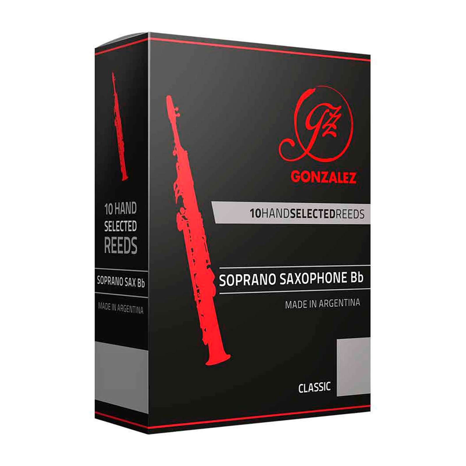 Gonzalez Classic Cañas Sax Soprano (caja Con 10)