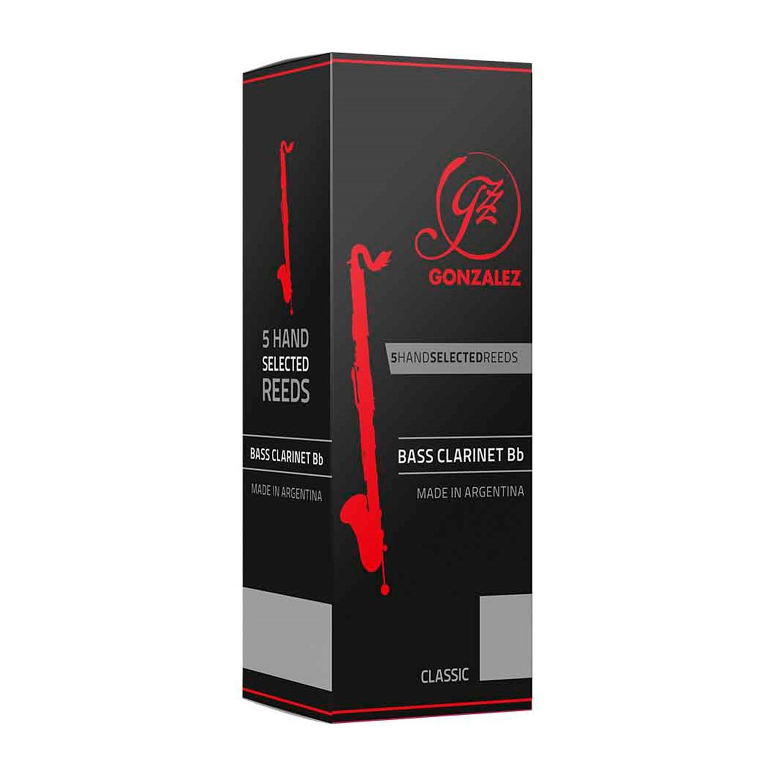 Classic Cañas Clarinete Bajo (caja con 5)