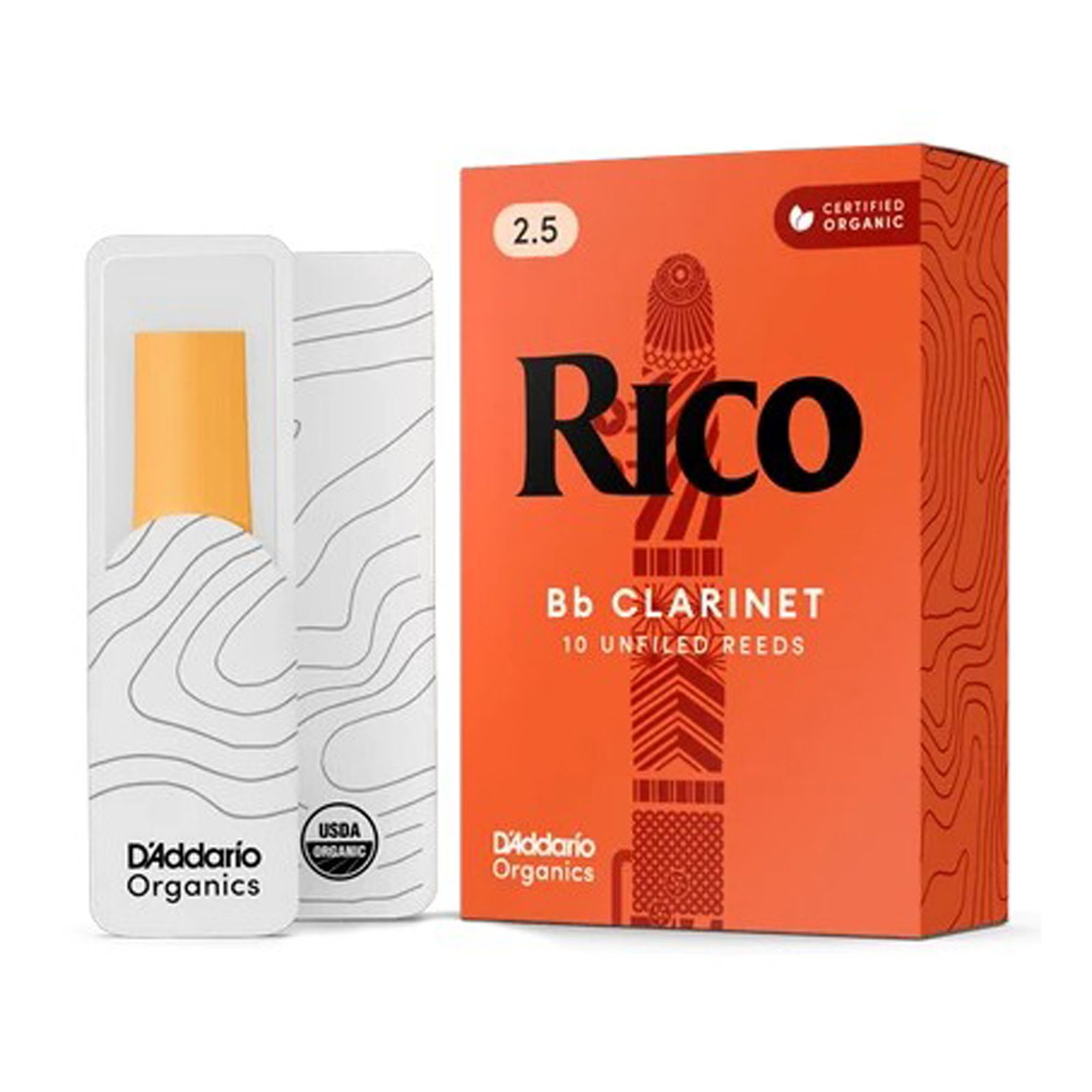 Rico Cañas Clarinete Sib (caja c-10)