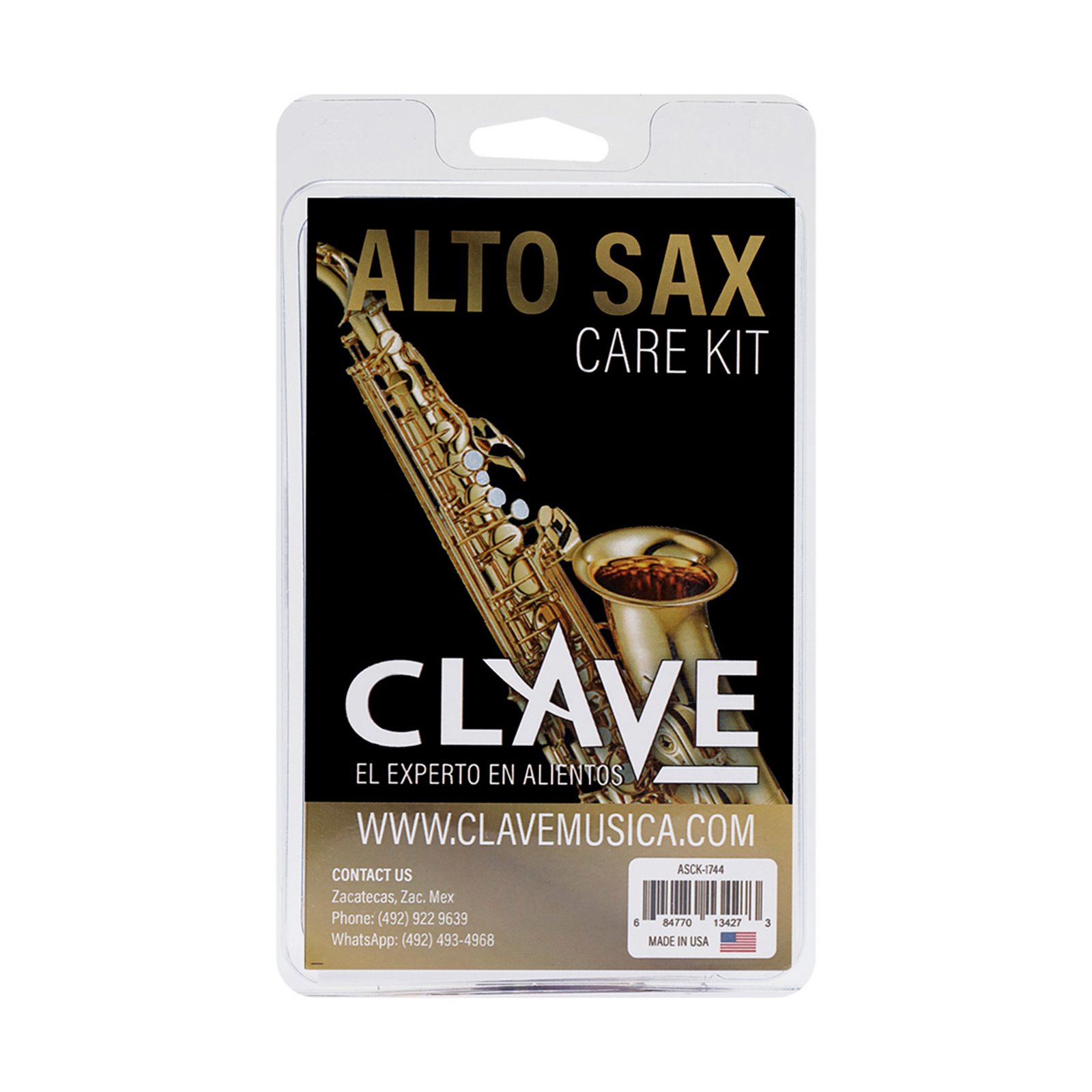 Kit de Mantenimiento Saxofón Alto