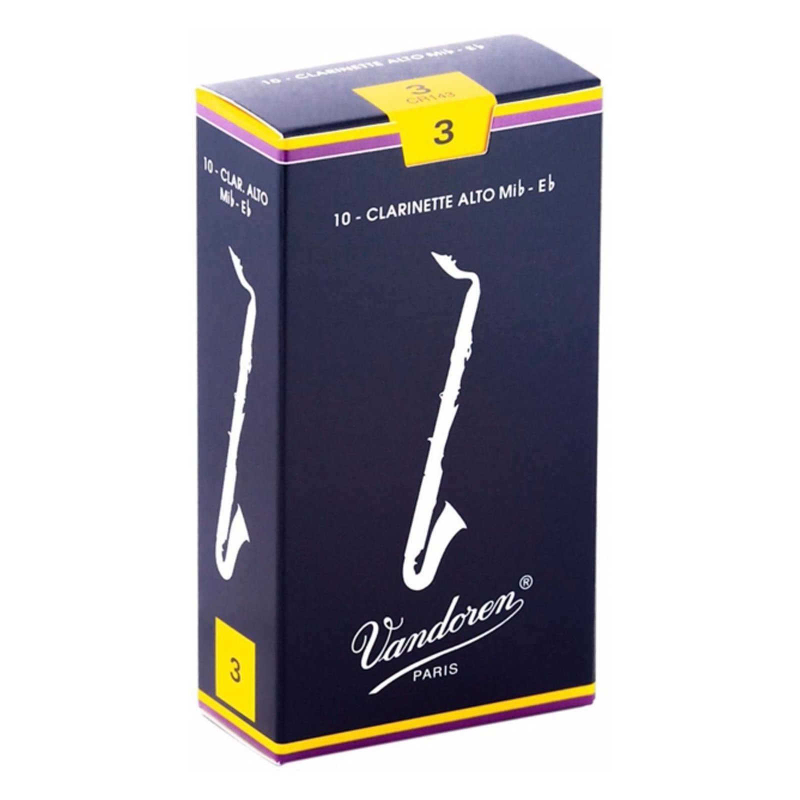 Tradicional Cañas Clarinete Alto (caja c-10)