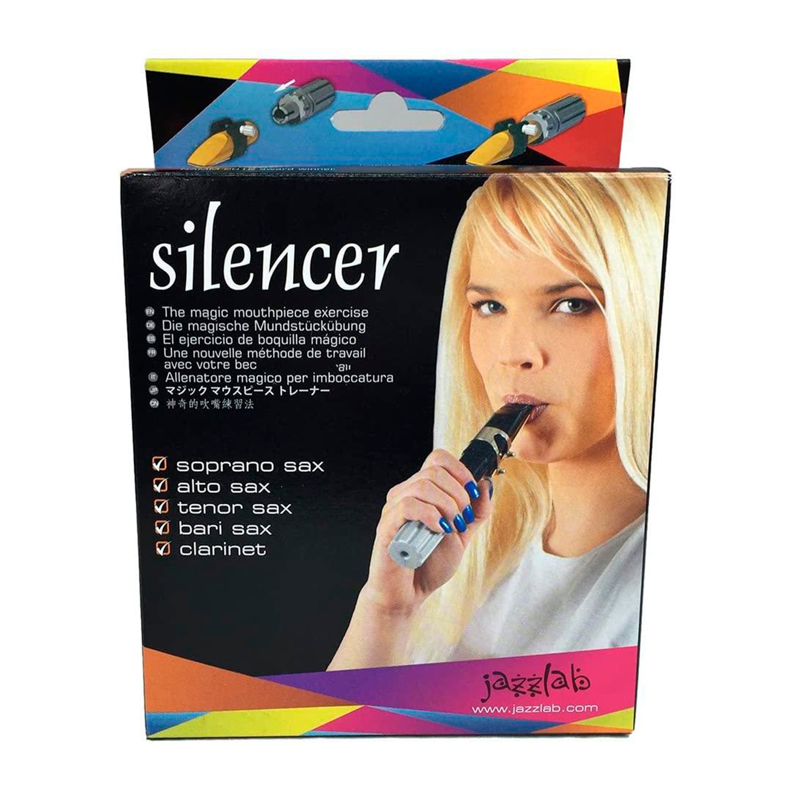 Silenciador para boquillas saxsatb/clarinete