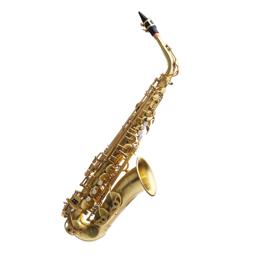 Saxofón Alto Dorado Matte