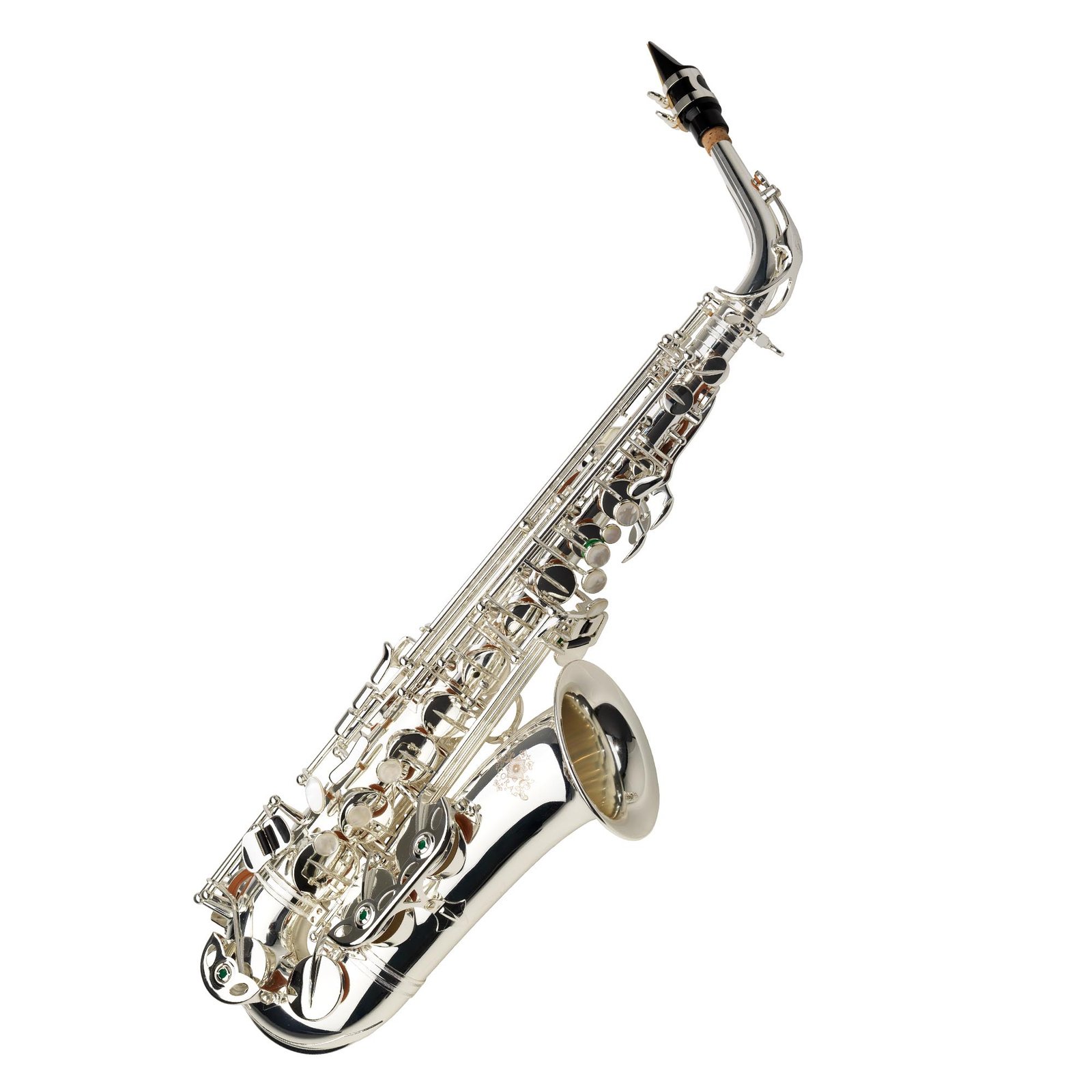 Pro Series Baño Plata Saxofón Alto