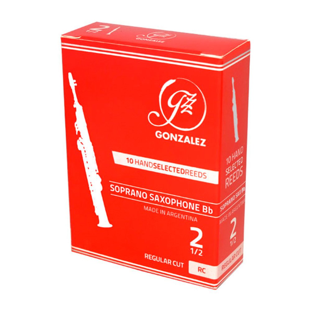 Corte Regular Cañas Sax Soprano (caja c-10)